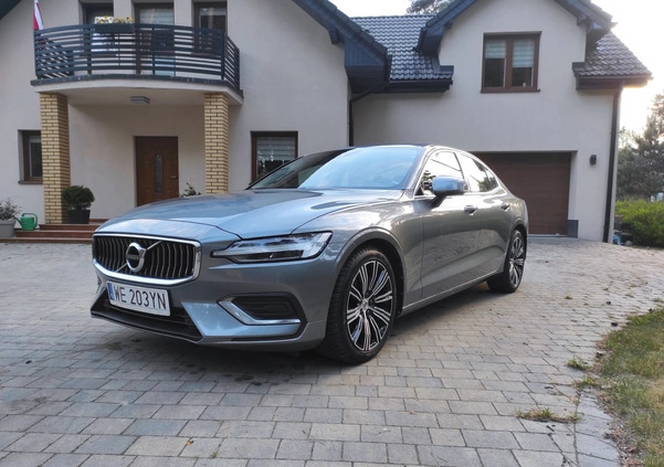 Volvo S60 cena 104900 przebieg: 163400, rok produkcji 2020 z Nowogród małe 191